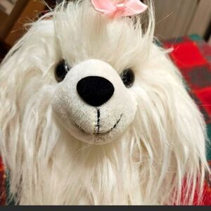 Woof Street Maltese plush.